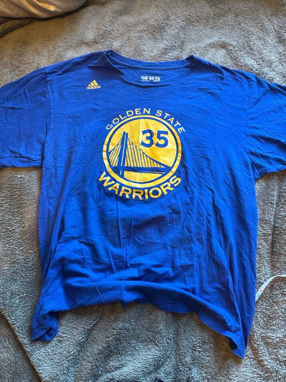 Adidas Golden State Warriors Kevin Durant #35 T-Shirt